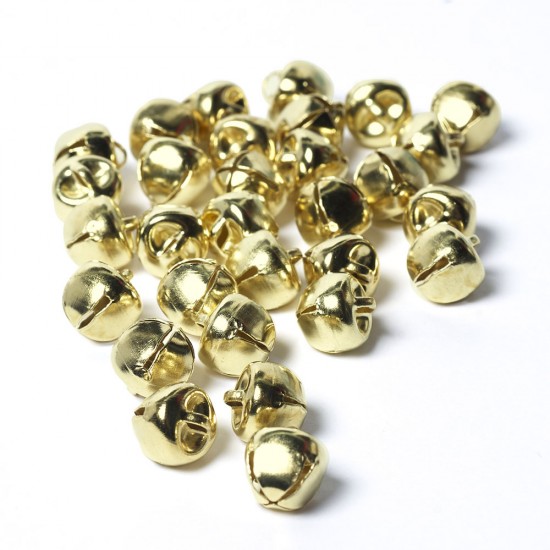 10mm Metal Bells Gold-Pack of 10