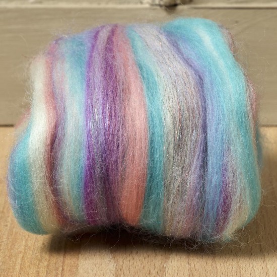 Twinkle Merino Wool Top Unicorn 25 Grams