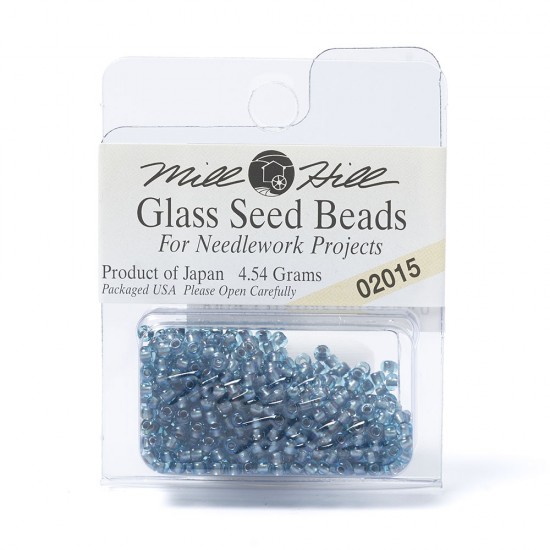 Mill Hill Glass Seed Beads- Sea Blue 02015