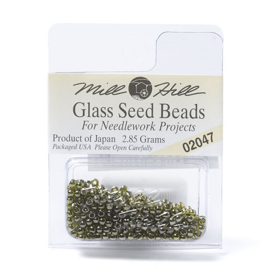 Mill Hill Glass Seed Beads- Soft Willow 02047