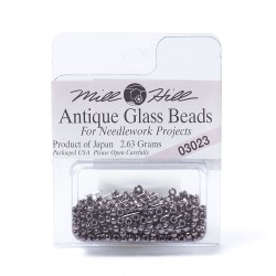 Mill Hill Glass Seed Beads- Platinum Violet 03023