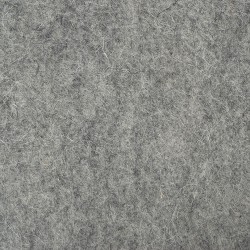 100% Wool 12" Square-Medium Grey
