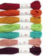 Sublime 100% Egyptian Cotton Embroidery Thread colour pack- Parlour