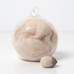 Merino Pink 05 wool top 10g