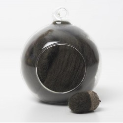 Merino green 57 wool top 10g