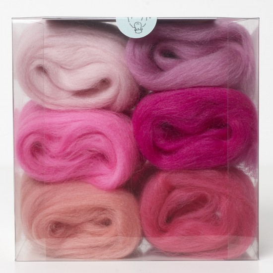 Merino Wool Shade Pack-Pinks