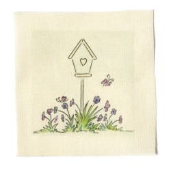 Illustrations on Calico-Bird House Illustrations on Calico-Bird House