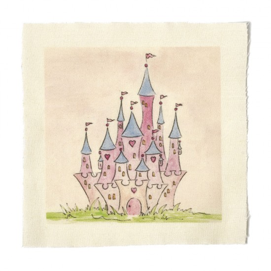 Illustrations on Calico-Princess Fairy Castle