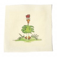 Illustrations on Calico-Mad as a Chicken