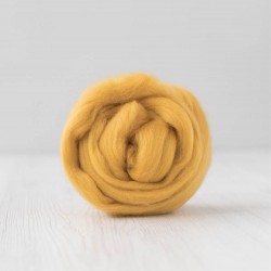 Extra Fine Merino Wool- Honey Yellow 10g  Extra Fine Merino Wool- Honey Yellow 10g