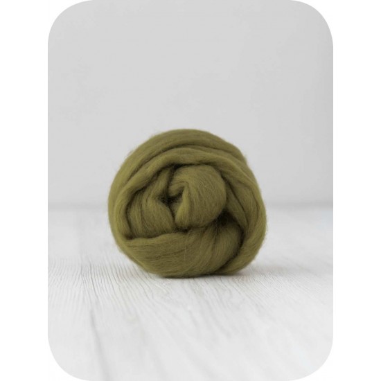  Extra Fine Merino Wool- Olive Green 10g