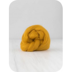  Extra Fine Merino Wool- Saffron Yellow 10g
