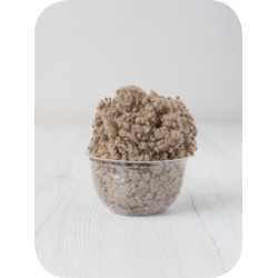 Earth Brown Wool Nepps