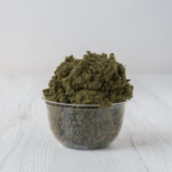 Olive Green Wool Nepps Olive Green Wool Nepps