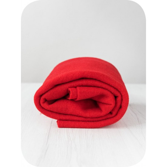  Extra Fine Wool Prefelt- Passion Red