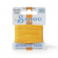 Sajou Retors Du Nord Cotton Embroidery Thread-2038-Yellow