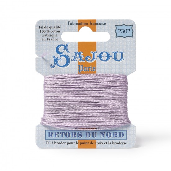 Sajou Retors Du Nord Cotton Embroidery Thread-2302 Lilac