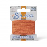 Sajou Retors Du Nord Cotton Embroidery Thread-2540-Orange