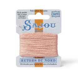 Sajou Retors Du Nord Cotton Embroidery Thread-2479 peach