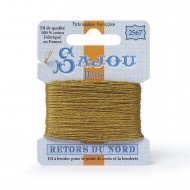 Sajou Retors Du Nord Cotton Embroidery Thread-2567 Mustard Yellow