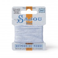 Sajou Retors Du Nord Cotton Embroidery Thread-2847 Blue