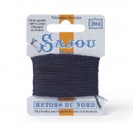 Sajou Retors Du Nord Cotton Embroidery Thread-2864 Blue