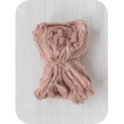 Mulberry Silk Hankies- Shell Pink- approx 10 Grams