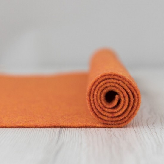 2mm Thermoformable Wool Felt-Sunset