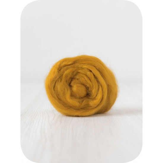 Tussah Silk Saffron Yellow 5 Grams